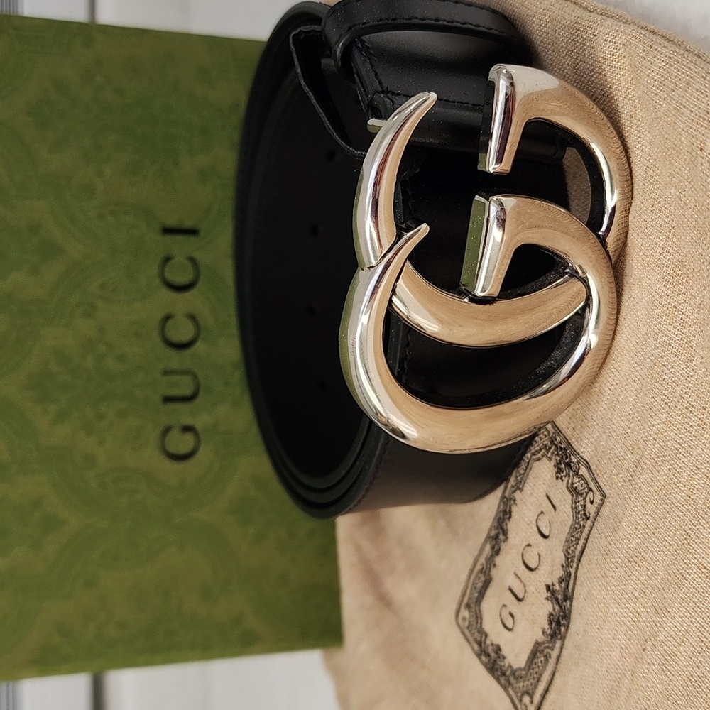 Authentic Gucci Marmont Belt - Wide